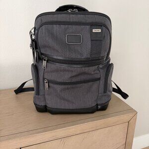 TUMI Alpha Bravo Dark Grey/Black Backpack Tumi